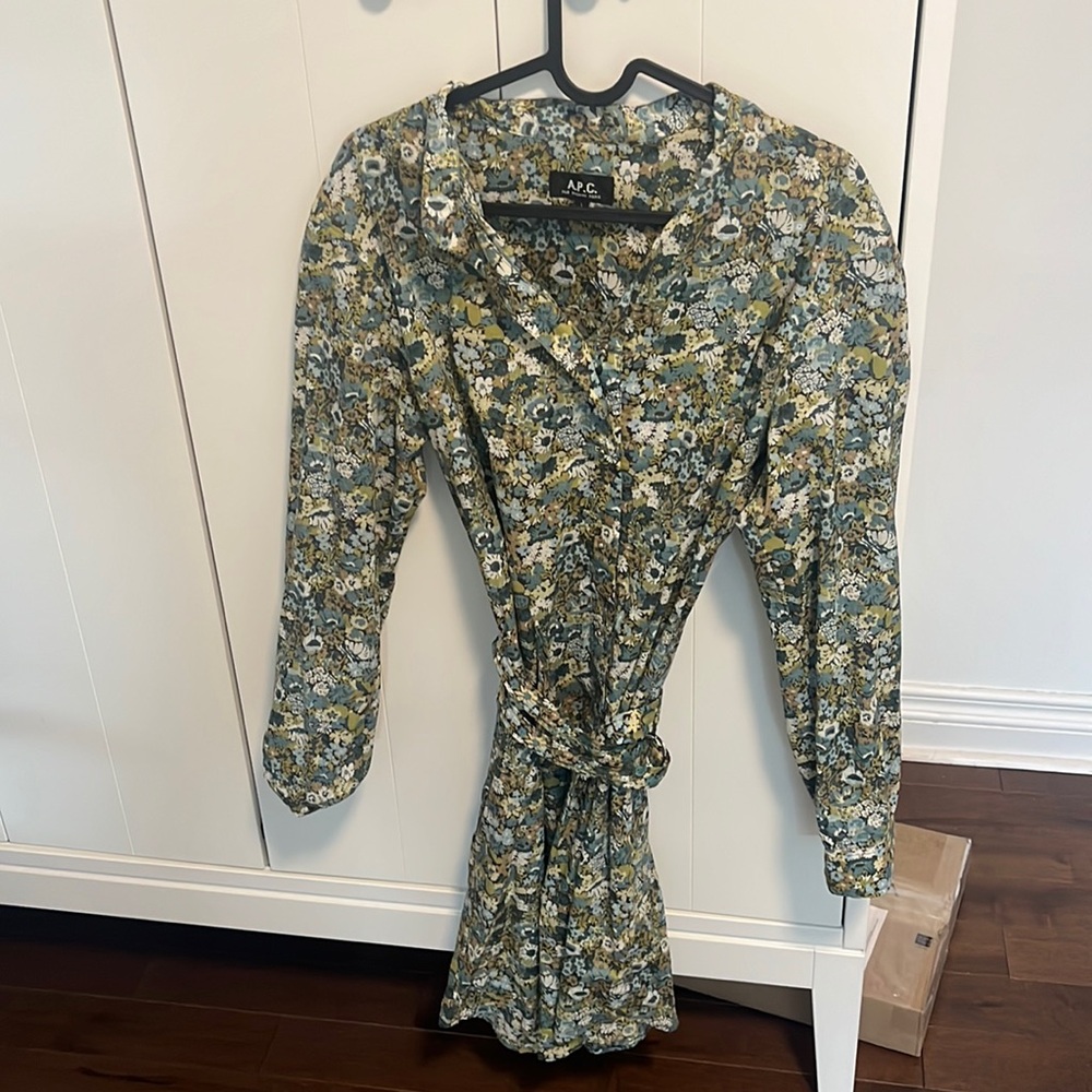 A.P.C. Shirt dress, long sleeve